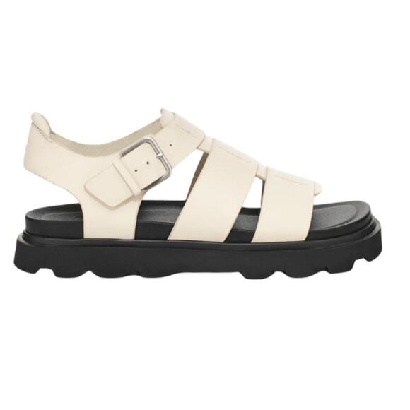 UGG Australia Capitelle Strap in Ivory New Size 7.5 - Picture 3 of 10